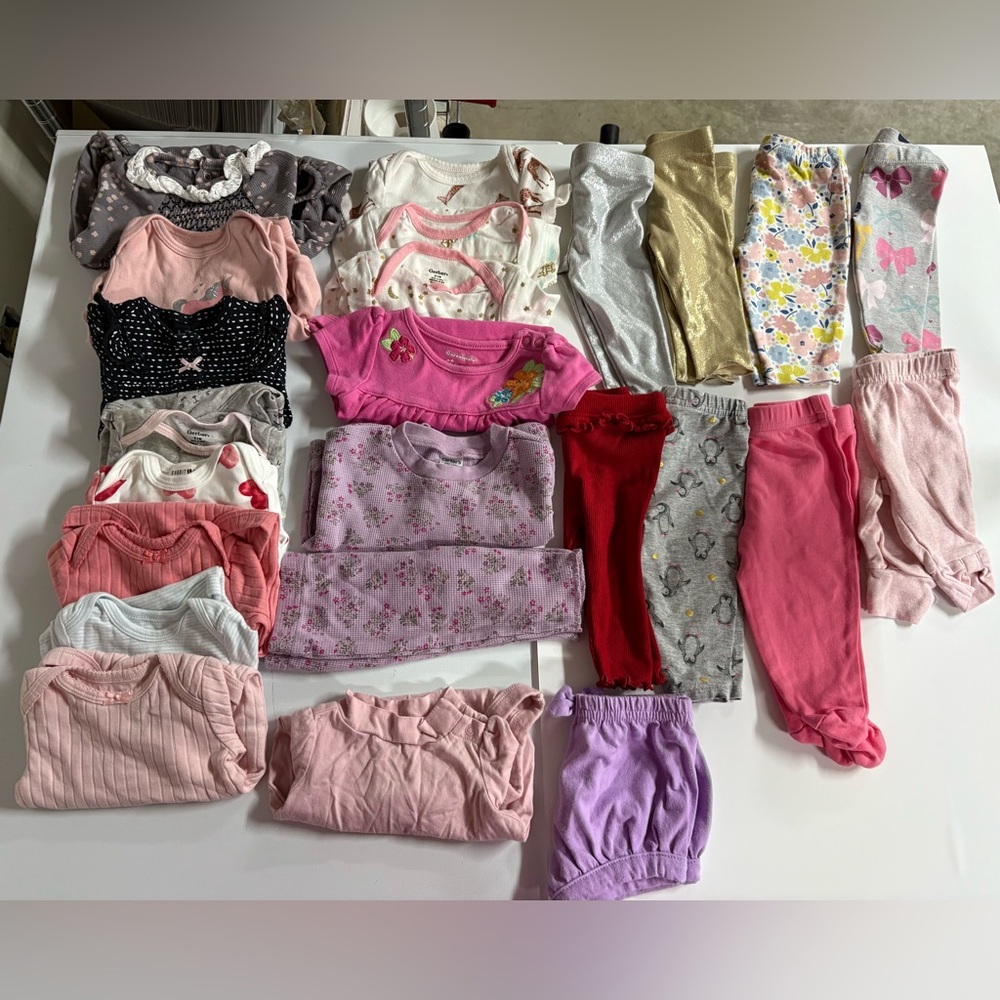 0-3 infant girl lot